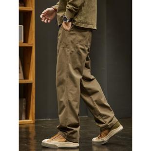 覆古山系工装 BIAS美式 裤 男士 子 初秋潮牌纯棉直筒休闲裤 neith