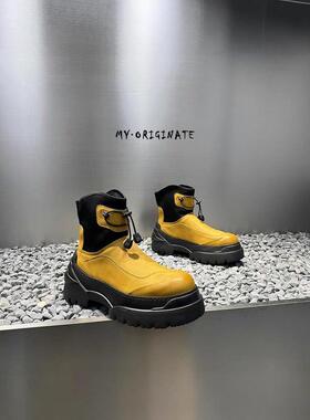 时髦气质设计~CKL Backup舒适简约马丁鞋男舒适一脚蹬休闲乐福鞋