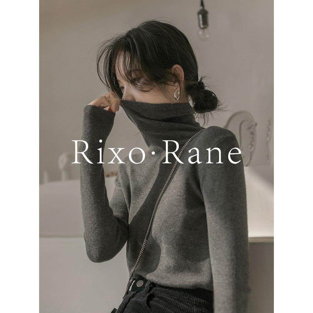 法国Rixo Rane 敲舒适⭐高领毛衣打底衫女修身内搭针织衫软糯上衣,女装/女士精品,大码内搭,淘宝优惠券,粉丝福利购,淘宝优惠卷