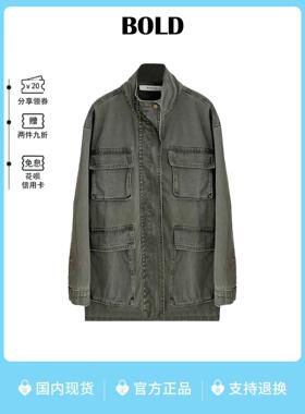 【现货】韩国BOLD夹克秋季新款覆古宽松显瘦叠穿多口袋工装外套女