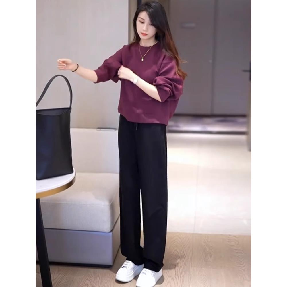 高档品牌可外穿家居服女款春秋款秋季纯棉加厚加绒睡衣套装秋冬款