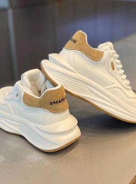 都市男士休闲范~Minimalism Aquaman内增高老爹鞋厚底舒适小白鞋