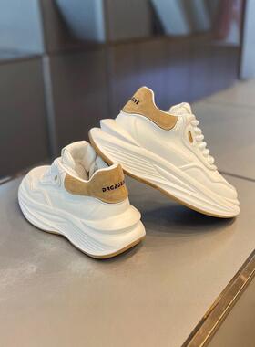 都市男士休闲范Minimalism Aquaman增高老爹鞋厚底舒适小白鞋加绒