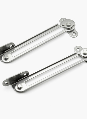 HFX26 不锈钢自锁滑动支撑杆电柜机箱开门角度限位器铰链拉杆门撑