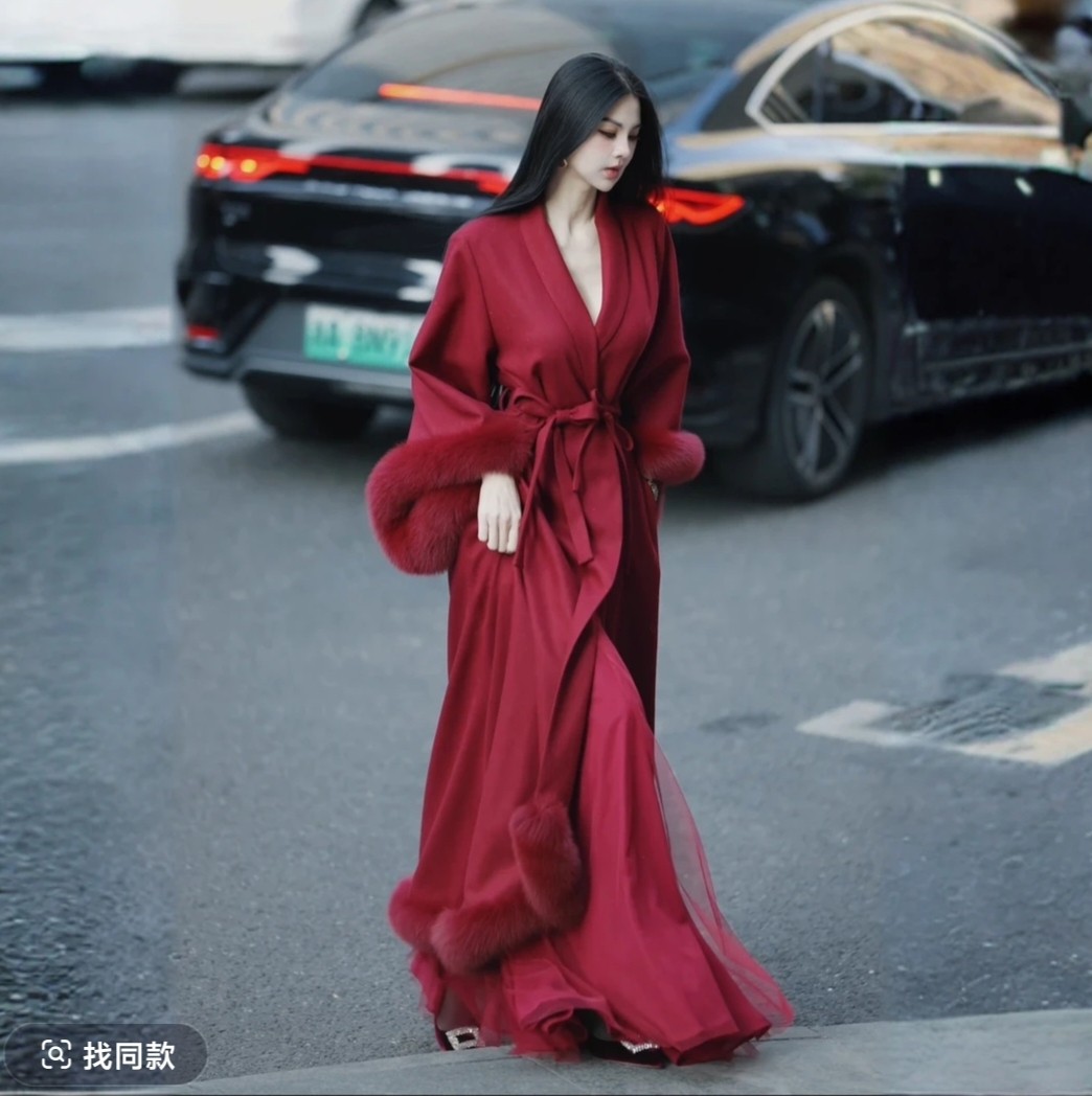 2026新款欧美跨境时尚高领套头短款外套紧身连衣长裙毛衣套装