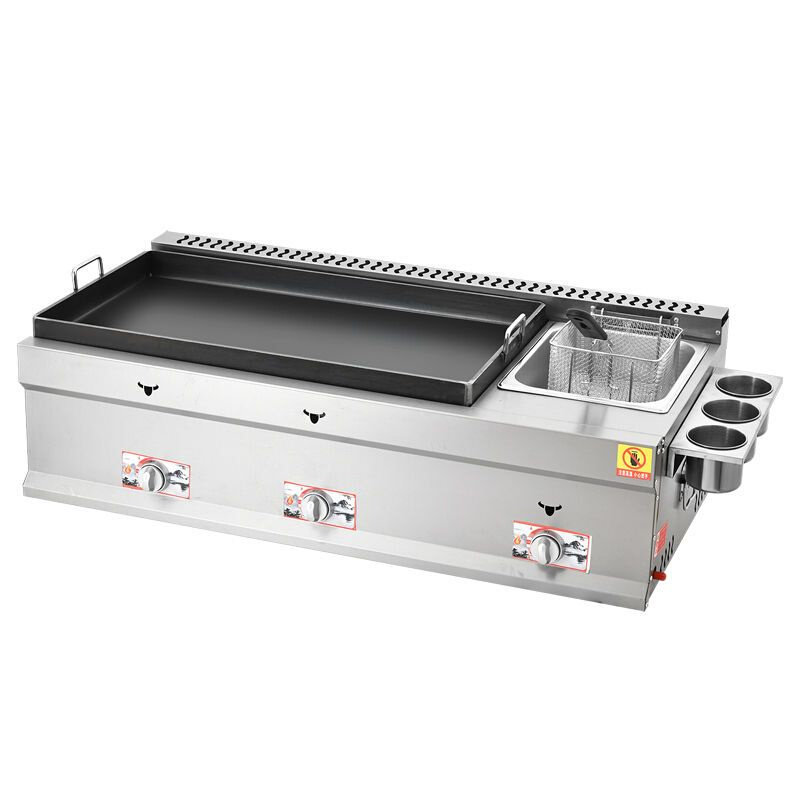 煎饺锅贴机水煎包炉商用燃气摆摊生煎专用锅鸡蛋灌饼锅煤气铁板烧