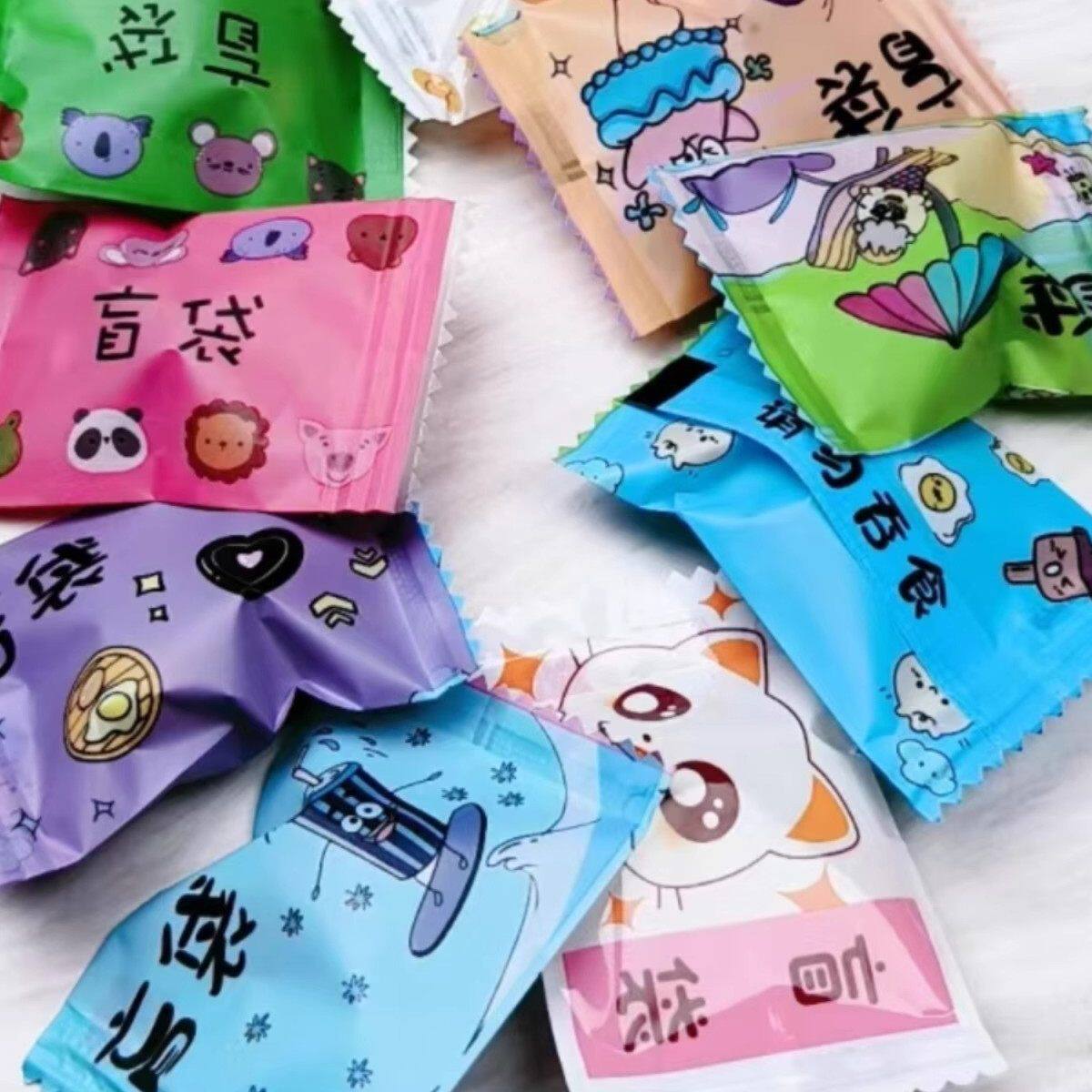 迷你小动物夜光盲袋卡通玩具独立包装送小孩的六一儿童节礼物