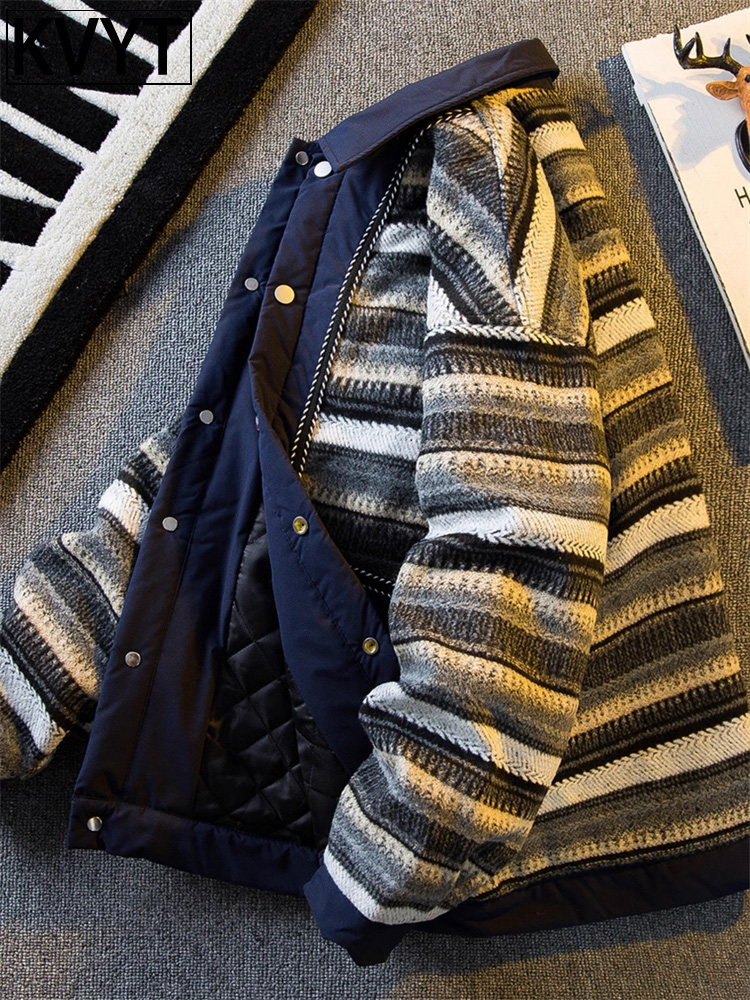 高端男士小香羊毛外衣2025秋冬新潮流品牌覆古时尚工作服男士棉质