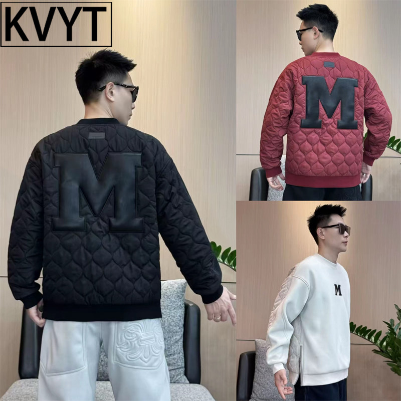 高端男士打底衫冬季圆领加绒卫衣2026新款高级感加棉保暖男装内搭