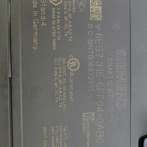 议价CPU315F-2 DP划痕几适用