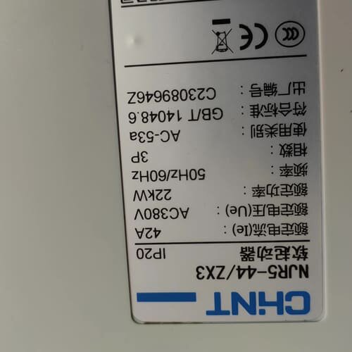 议价正泰软起动器 NJR5-44/ZX322KW的漂适用