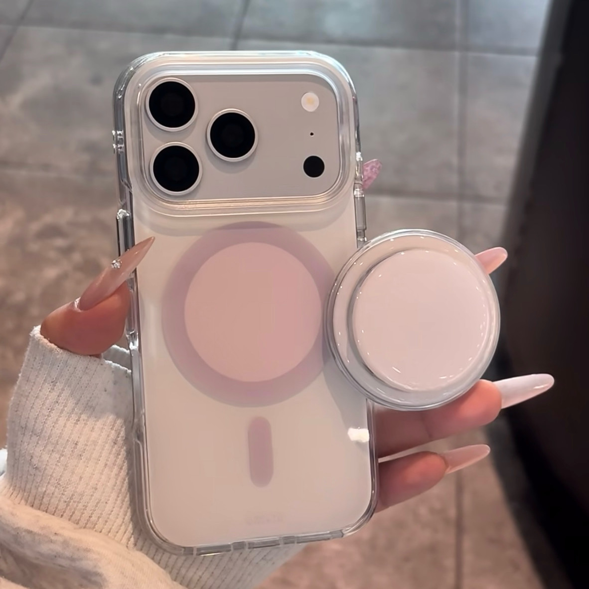 简约双层磁吸款适用于苹果17promax手机壳新款外壳独特iPhone16/15/14高颜值保护套高级感小众超好看网红壳子