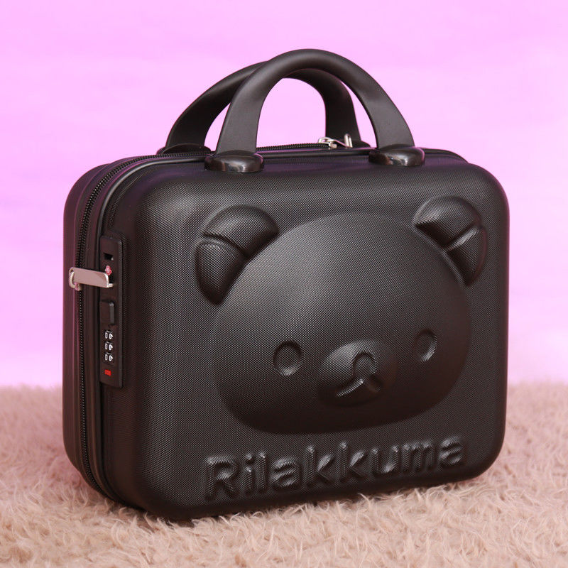 手提行李箱女14寸密码箱16寸轻便旅行箱高颜值迷你小号收纳化妆箱