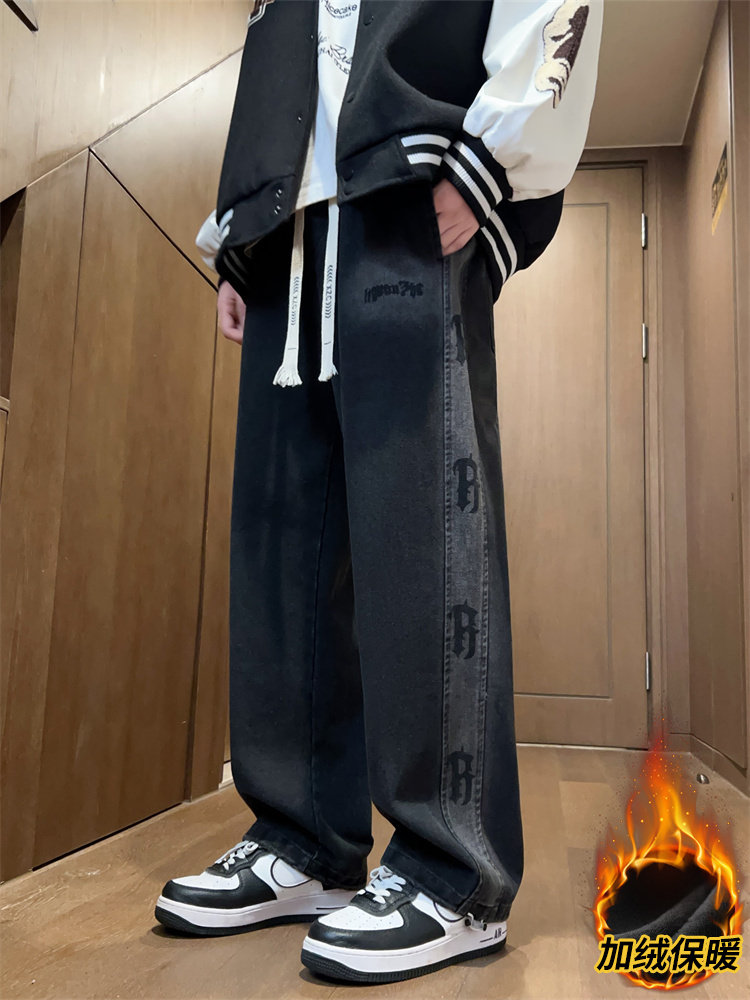 品牌专柜青少年牛仔裤子初中学生