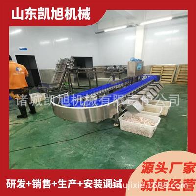 新款小龙虾快速分选机器 鲳鱼小黄花自动重量分级机 精度高省人工