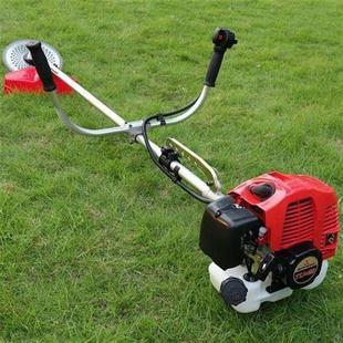 稻谷牧草秸秆收割机图片 森林灭火割灌机 背负式 多功能汽油割草机