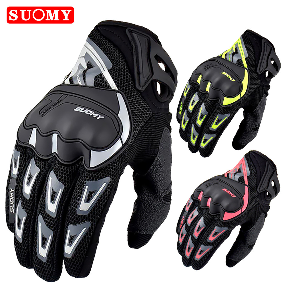 Motorcycle Gloves Breathable Moto Gloves Full Finger Protect
