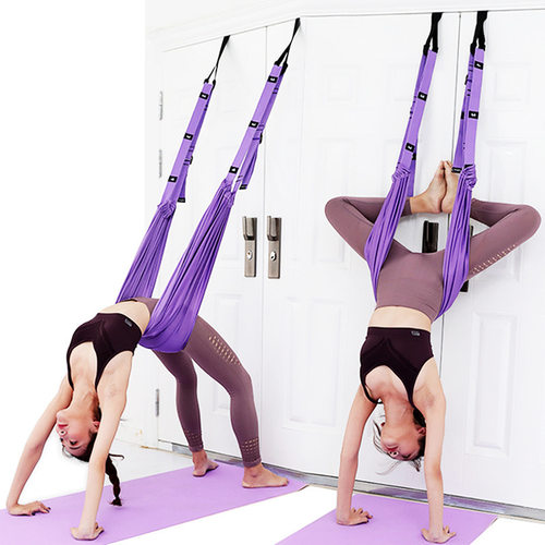 Aerial Yoga Rope Horse Lower Back Trainer Split Inverted Yog