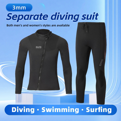 Slinx 3mm Diving Wetsuit Jackets And Pants Men Neoprene Divi