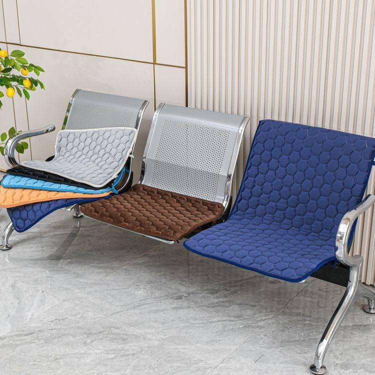 秋冬水晶绒连排椅套不锈钢连排椅候诊坐垫靠背一体毛绒铁椅座垫套,居家布艺,沙发垫,淘宝优惠券,粉丝福利购,淘宝优惠卷