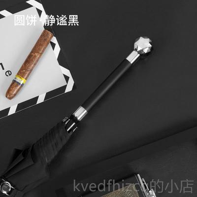 新款刻字合法防定身伞高级长柄纯色个黑性破窗国风男剑伞可拔出私