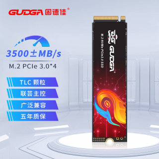 固德佳 GVL M.2 NVMe PCIe 3.0*4 512G 1TB 2TB M2固态硬盘SSD