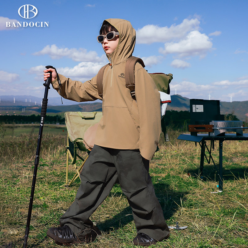 半度闲男童秋装连帽打底衫洋气中大童2025新款儿童春秋款上衣t恤,童装/婴儿装/亲子装,T恤,淘宝优惠券,粉丝福利购,淘宝优惠卷