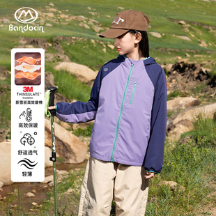 儿童冬季 半度闲女童棉服秋冬洋气新款 加厚连帽外套 3M新雪丽棉