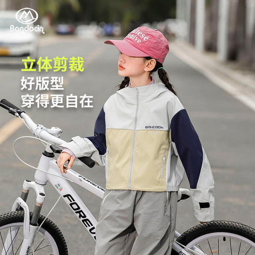 半度闲2025春季原创设计新品连帽软壳衣外套