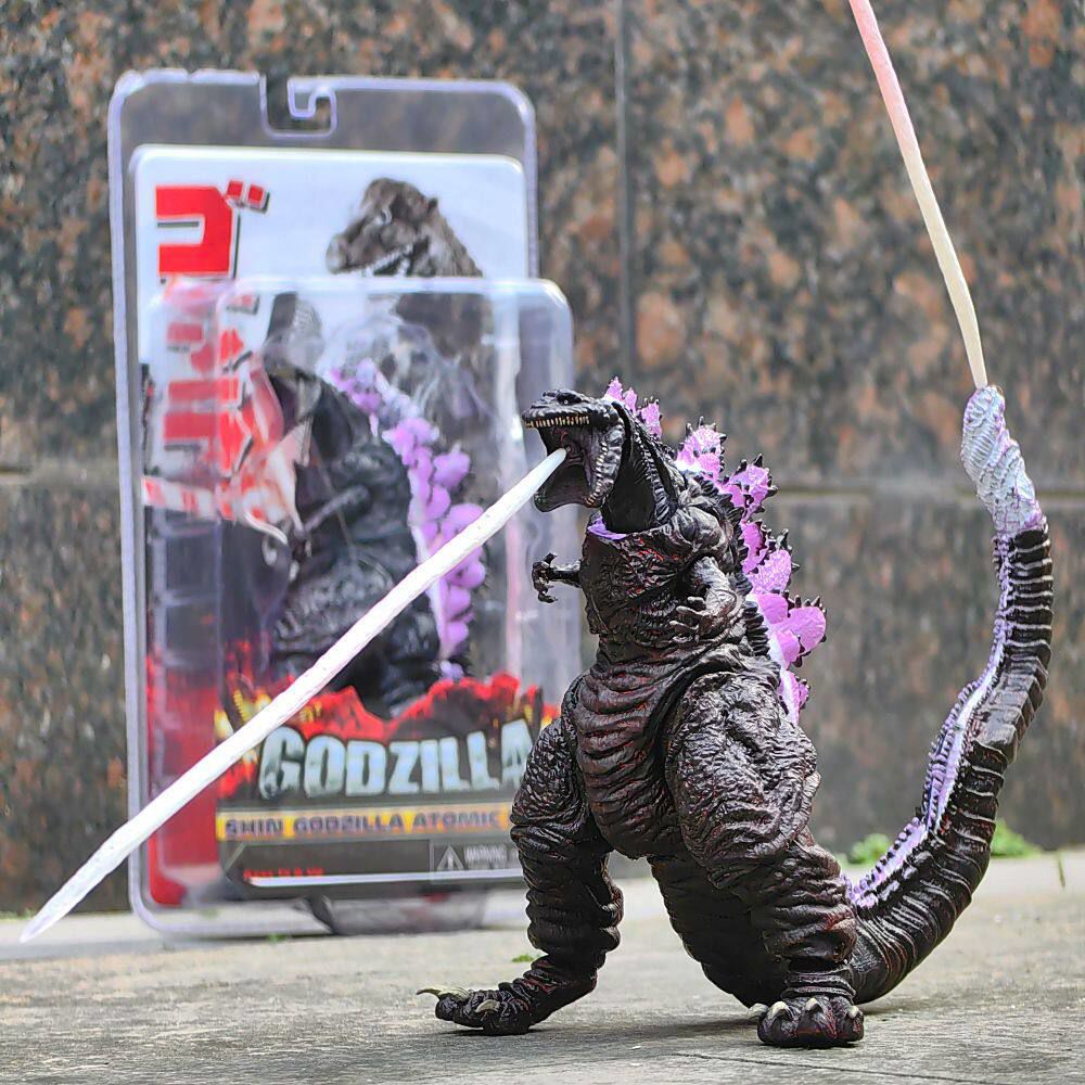 优质版NECA 新核子2016哥斯拉 Godzilla恐龙怪兽关节可动手模型图片