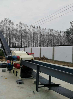 废旧单板削片机 每小时处理10吨竹子削片机 BX218鼓式削片机