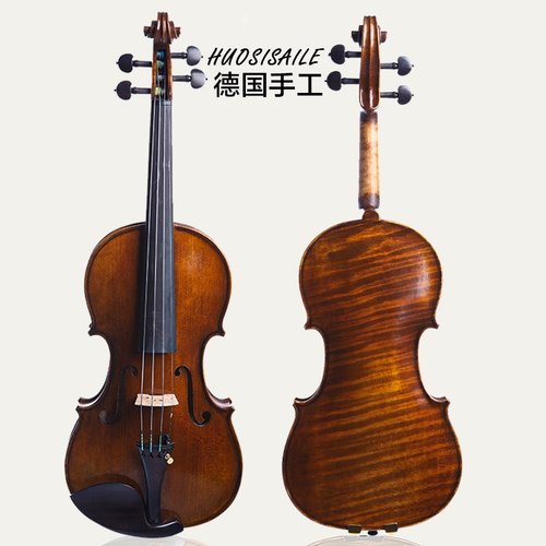 德国霍斯塞勒R6纯手工欧料小提琴专业级儿童考级比赛成人演出演奏