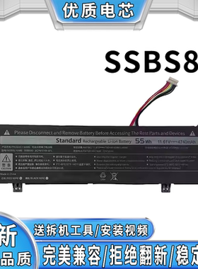 全新适用机械革命蛟龙 16 Pro 钛钽 Plus SSBS83 笔记本电池