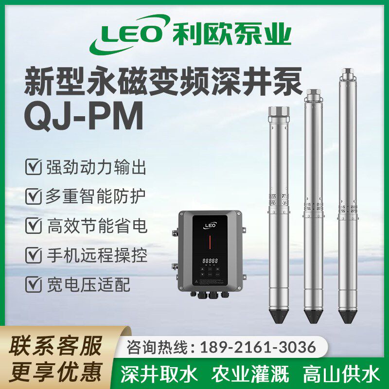 利欧QJ-PM新型永磁变频深井泵