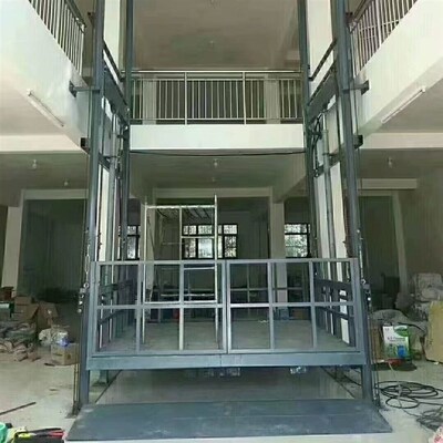液压电动升降电梯重型导轨升降机货梯小型厂房平台提升机家用仓库