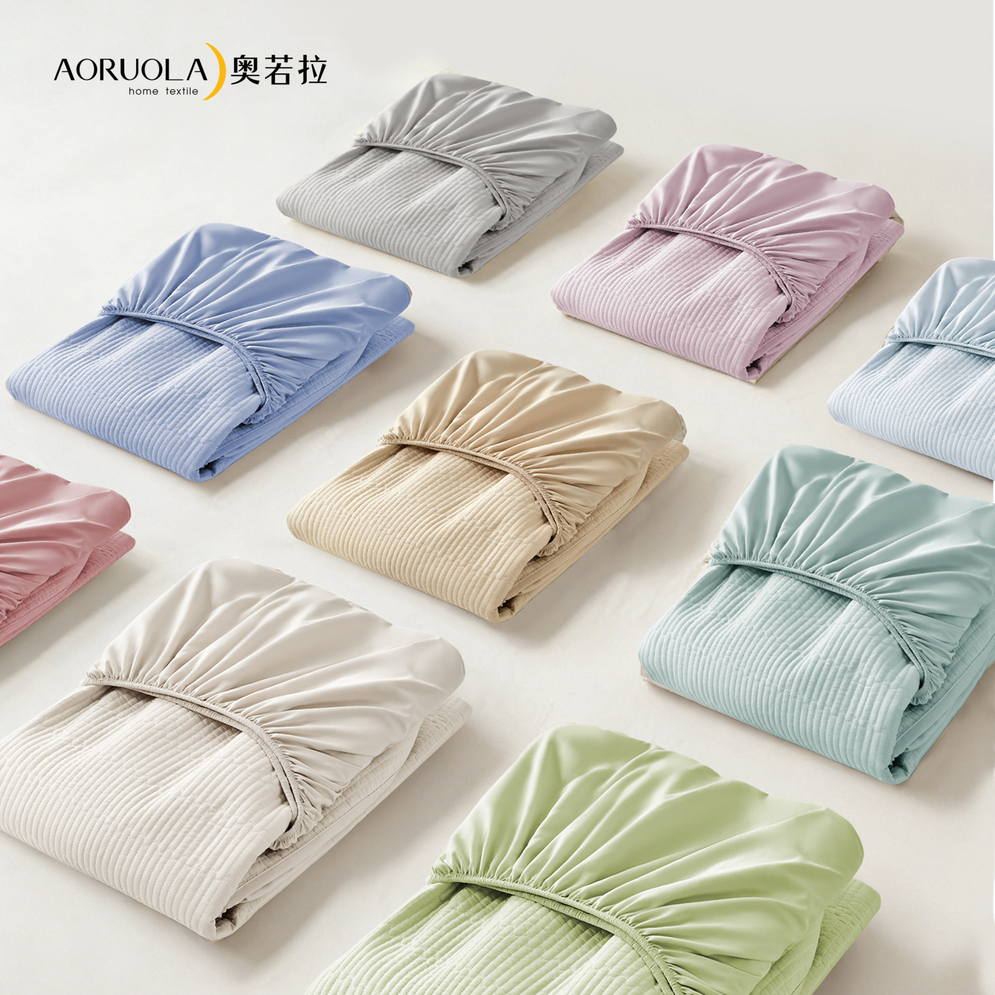 奥若拉A类防水隔尿大豆夹棉床笠床罩2026新款席梦思床垫套保护罩