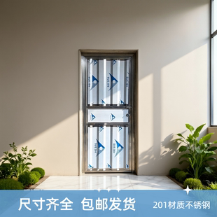 不锈钢门现货包邮防盗门简易门出租屋门单门杂物间门宿舍门阳台门