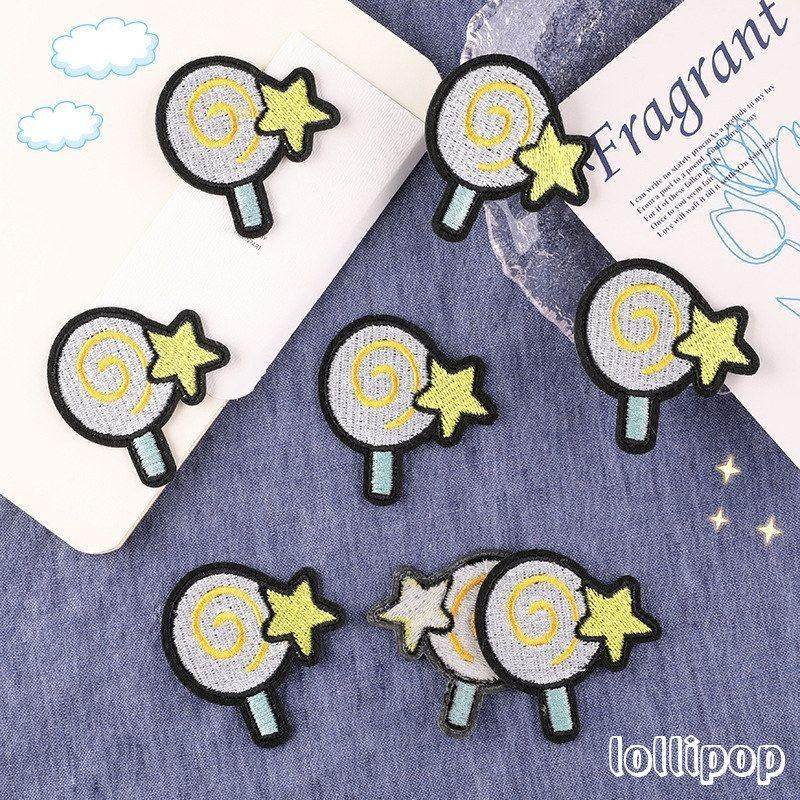 服装辅料包配件绣花背胶徽章箱布贴棒棒糖刺绣补丁贴标电脑鞋帽,居家布艺,布贴,淘宝优惠券,粉丝福利购,淘宝优惠卷