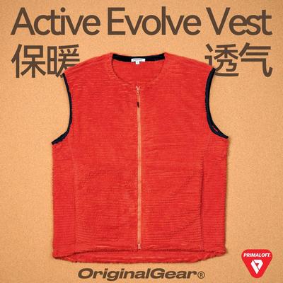 秋冬羊毛呢拉链马甲ORIGINALGEAR