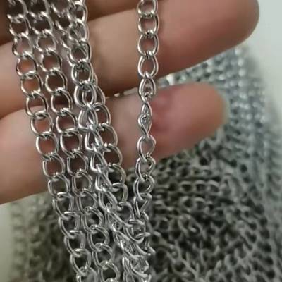 包邮小铁链不锈钢链广告吊牌链树牌链金属吊链挂牌链链条链子挂链