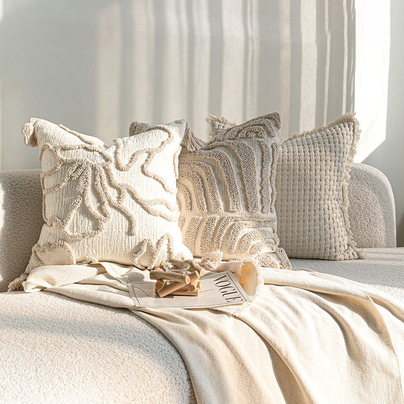 诧寂风高级感简约民宿样板间抱枕