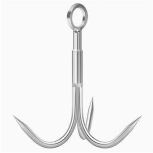 小船锚水草锚钩不锈钢实心三爪钩抓钩飞虎爪打捞器渔具捞草器