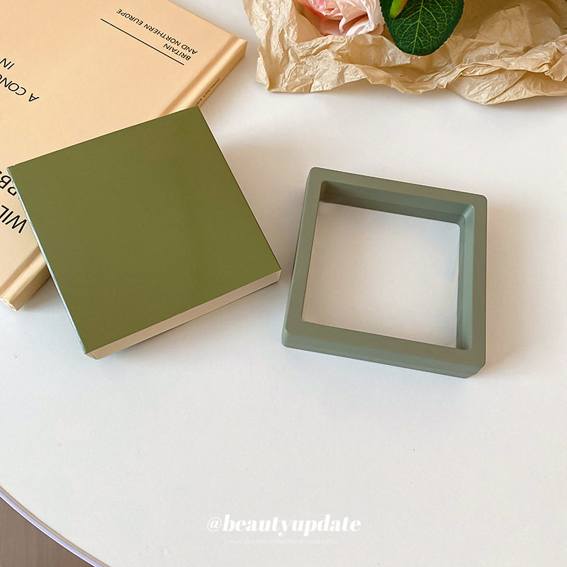 森系透明悬浮戒指手链展示盒耳饰项链收纳盒旅行首饰盒女