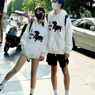 卫衣连帽小众不撞款 不一样特别 春秋季 2025新款 高质量外套 情侣装