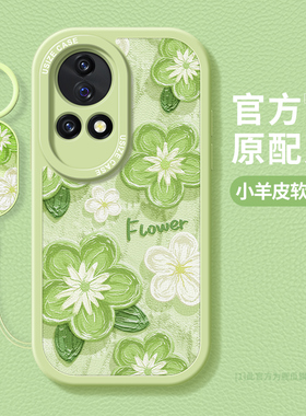适用华为nova12手机壳新款nova10pro保护套nova11se防摔novo8磨砂硅胶6se全包5pro立体花朵hi软外壳ultra女款