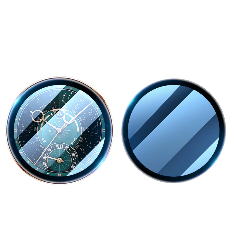 适用荣耀GS5/4手表保护膜GS3i全屏覆盖honor智能运动手表gs4表盘曲面陶瓷膜GS4水凝膜防摔防刮花超薄软膜贴膜