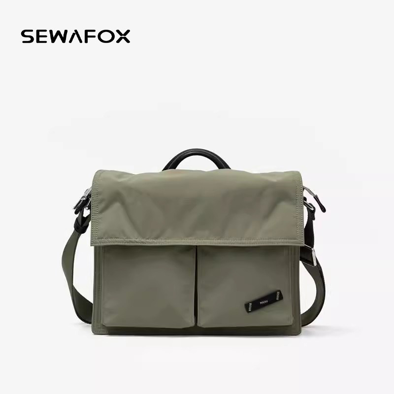 邮差包女小型斜挎包轻便通勤小众11寸单肩手提电脑包多功能公文包,箱包皮具/热销女包/男包,通用款女包,淘宝优惠券,粉丝福利购,淘宝优惠卷