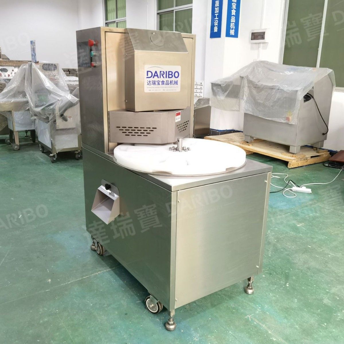 L全自动台式商用转盘数控分半机 鸡爪鸭脖分段鸭锁骨全自动分半设