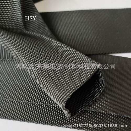 尼龙不收缩纺织套管链锁包布阻燃耐磨爆胶管焊枪液压管油管护套