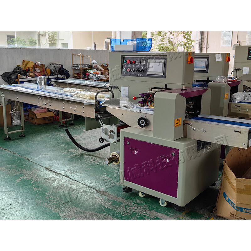 电动收缩枕式包装机 台式食品物料封口机 自动连续收缩包装设备